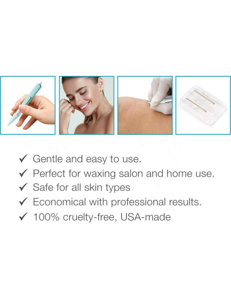 Consejos de Reemplazo Clean + Easy para Electrólisis - 2 Piezas