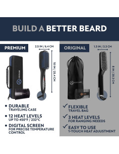 Plancha de Barba ARKAM WT-023 - Kit Calentado con Peine 2