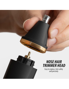 Recortadora Eléctrica OLOV Budhha - Impermeable y Recargable 2