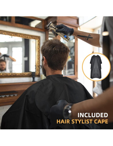 Recortadora de Barba REHOYO T-Blade 6 en 1 Inalámbrica