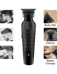 Cortadora Inalámbrica KEMEI 2299 con Cuchilla DLC 2