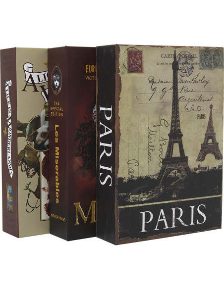 Libro de Seguridad PACOLO con Compartimento Secreto 22x15 cm