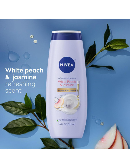 Gel de Ducha NIVEA Durazno y Jazmín 591 ml Hidratante