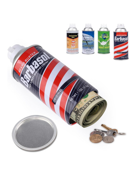 Caja Falsa Oculta BARGIFTS Spray Espuma 350ml Seguridad