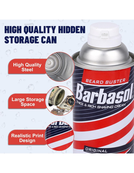 Caja Falsa Oculta BARGIFTS Spray Espuma 350ml Seguridad