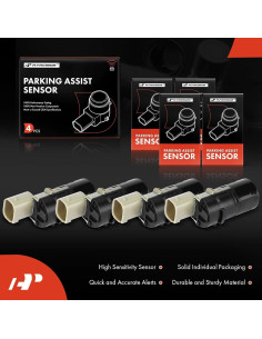 Sensor de Estacionamiento A-Premium 4-PC para BMW 2000-2007 2