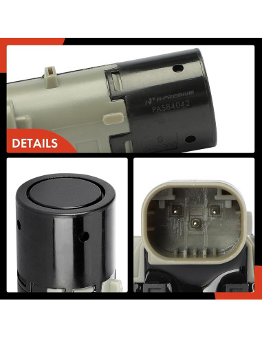 Sensor de Estacionamiento A-Premium 4-PC para BMW 2000-2007