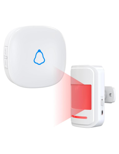 Timbre de Puerta Inalámbrico METAK con Sensor de Movimiento