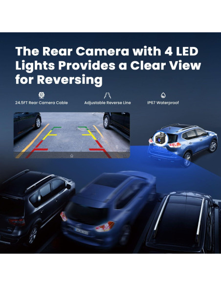 Pantalla Portátil Inalámbrica Krunia 9.26" GPS Bluetooth