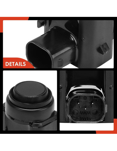 Sensor de Estacionamiento A-Premium 2 Piezas Ford Saab