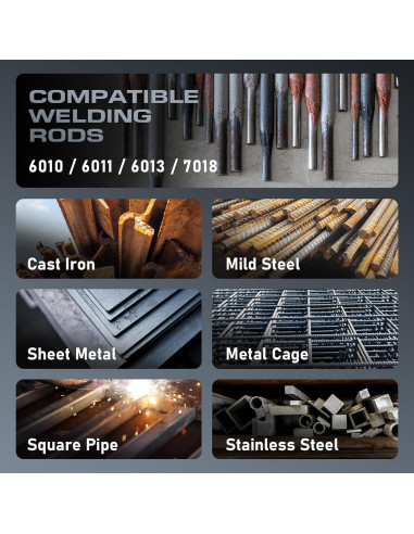 Soldador 200A Sunstac SS-200S 2 en 1 MMA Lift TIG