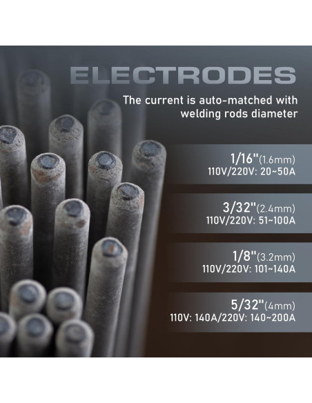 Soldador 200A Sunstac SS-200S 2 en 1 MMA Lift TIG