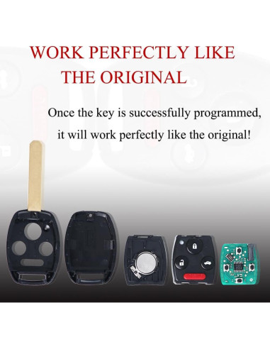 Llave remota MechanMagic para Honda Accord 2003-2007