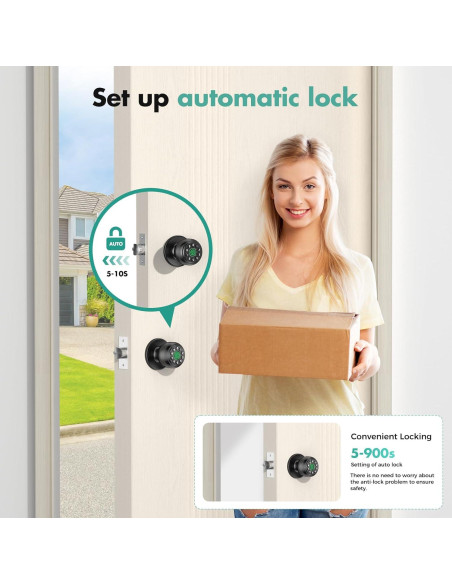 Cerradura Inteligente HEI LIANG con Huella Dactilar y App