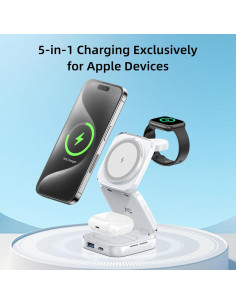 Cargador Inalámbrico 5-en-1 AC Island para MagSafe 15W 2