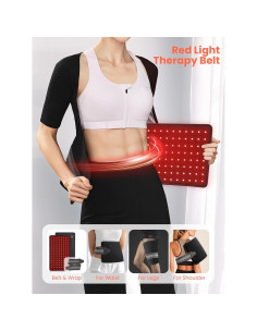 Panel de Luz Roja INTEO LP-099A 2 en 1 para Cuerpo y Cara 2