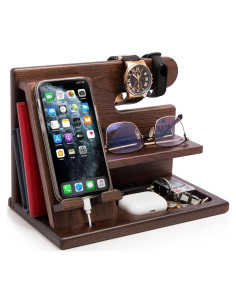 Estación de Carga Teslyar para Hombres - Organizador de Escritorio