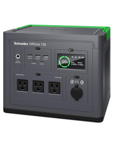 Estación Energía Portátil Schneider 700W PPS730 738Wh