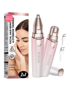 Removedor de Vello Facial Orchrose 2 en 1 Rosa Gradiente