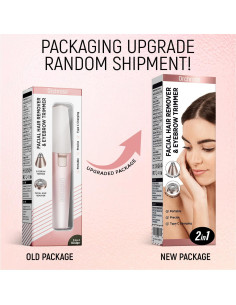 Removedor de Vello Facial Orchrose 2 en 1 Rosa Gradiente 2