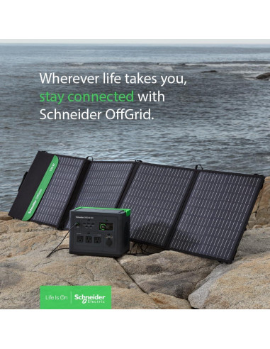 Estación Energía Portátil Schneider 700W PPS730 738Wh