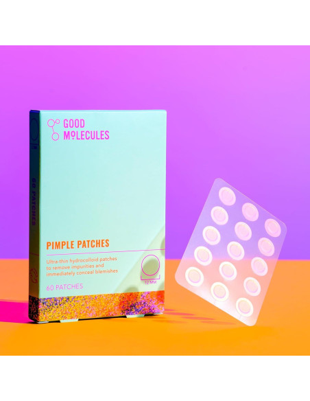 Parches Hidrocoloides Good Molecules para Acné - 60 Parches