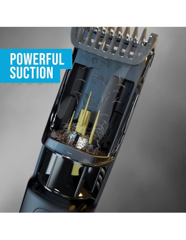 Recortadora de Barba Vacutrim Sin Cable 20 Longitudes Negra