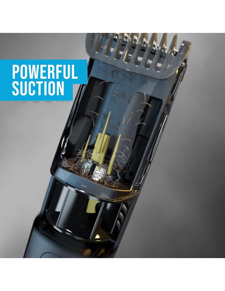 Recortadora de Barba Vacutrim Sin Cable 20 Longitudes Negra