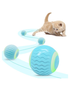 Bola Interactiva para Gatos PAKOO Eléctrica LED 4,57cm