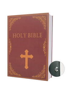 Caja de Seguridad Oculta PACOLO Llave-Biblia 26.67x20.32cm