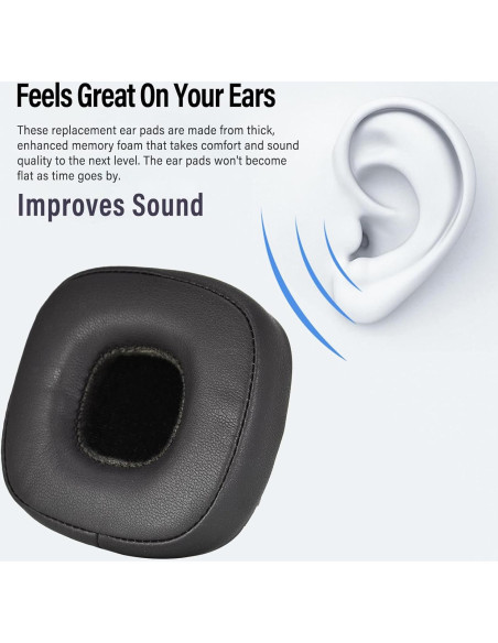 Almohadillas de repuesto Marshall Major IV Espuma de memoria