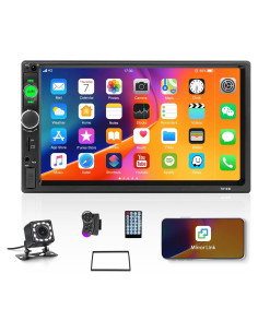 Estéreo de Coche Carmektron 7023B 7" Pantalla Táctil Bluetooth