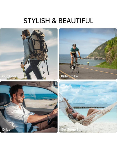 Clip Polarizado HiBloks para Ray-Ban Meta Wayfarer M