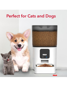 Alimentador Automático RCA 6L para Mascotas, WiFi y App 2