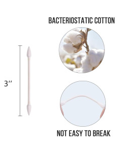 Hisopos de Algodón Doble Punta Joyeah 800 Piezas 7.8 cm 2