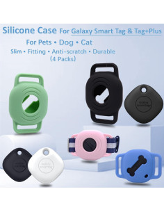 Funda Silicona Galaxy SmartTag + 4 Colores para Mascotas 2