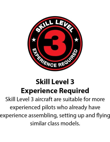 E-flite Avión RC Timber X 1.2m PNP STOL y Acrobático