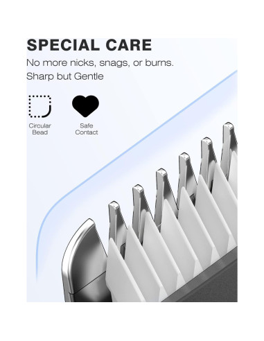 Recortadora Eléctrica MANSPOT para Vello Público Verde