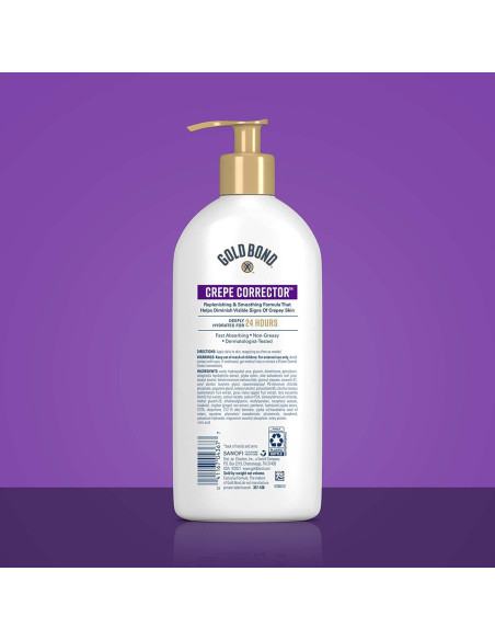 Loción Corporal Gold Bond Crepe Corrector 396 ml Hidratante