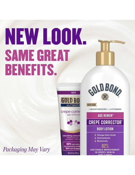 Loción Corporal Gold Bond Crepe Corrector 396 ml Hidratante