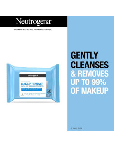 Toallitas Desmaquillantes Neutrogena Sin Fragancia 50 Piezas 2
