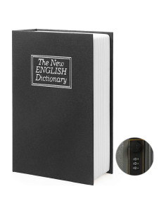 Caja de Seguridad Oculta PacoLo Diccionario Negro Combinación