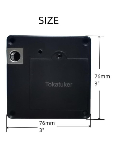Cerradura de Gabinete Tokatuker RFID Oculta con USB