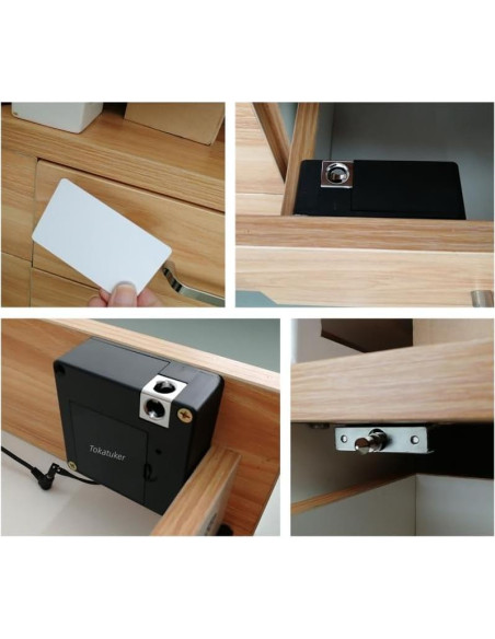 Cerradura de Gabinete Tokatuker RFID Oculta con USB