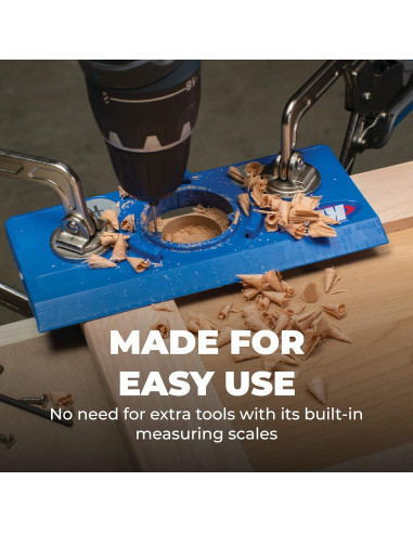 Plantilla de Bisagra Oculta Kreg KHI-HINGE 35mm - Guía de Perforación