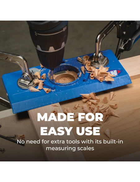 Plantilla de Bisagra Oculta Kreg KHI-HINGE 35mm - Guía de Perforación