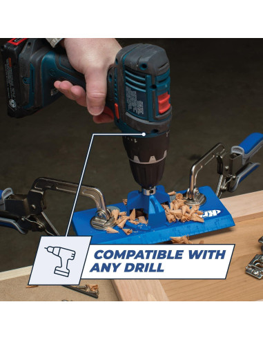 Plantilla de Bisagra Oculta Kreg KHI-HINGE 35mm - Guía de Perforación