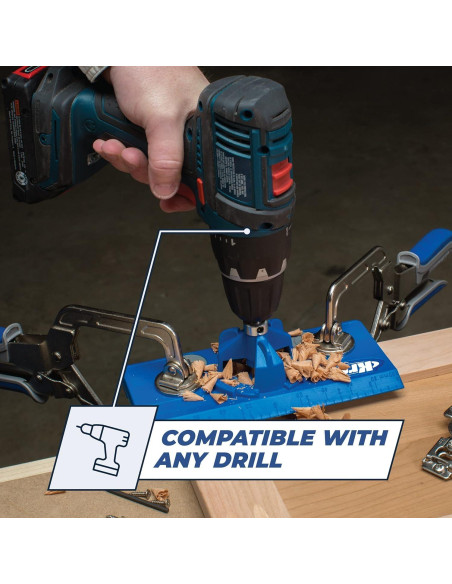 Plantilla de Bisagra Oculta Kreg KHI-HINGE 35mm - Guía de Perforación