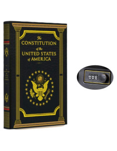 Caja de Libro Falsa KASLVOX Grande con Cerradura