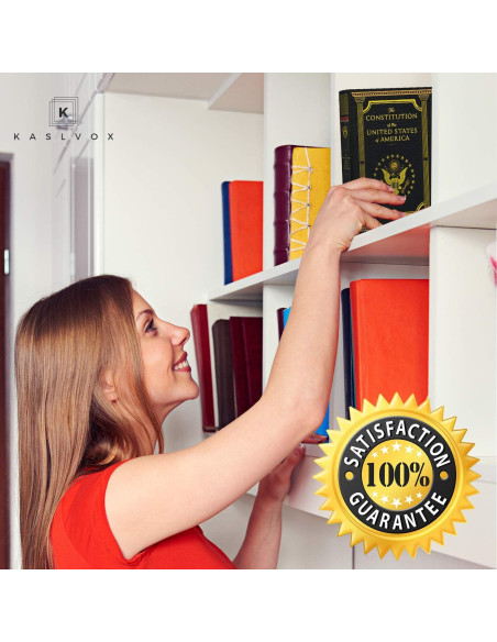 Caja de Libro Falsa KASLVOX Grande con Cerradura